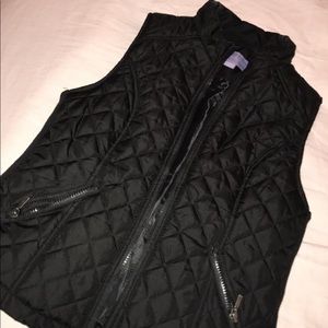 Black Puffer Vest